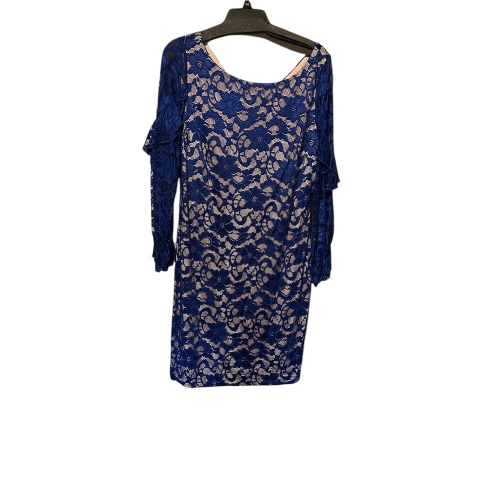 Ivanka Trump Blue Cocktail Dress